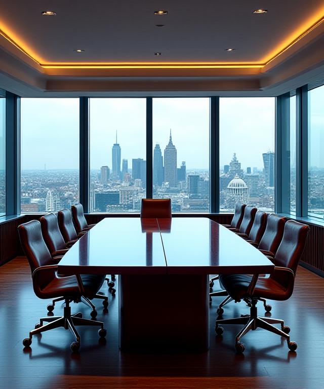 Sophisticated legal office environment in the City of London